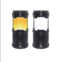 Campinglaterne mit Flammeneffekt 2-in-1 Campinglaterne mit Flammeneffekt 2-in-1