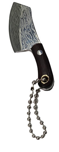 Schlüsselanhänger Messer "Santoku"